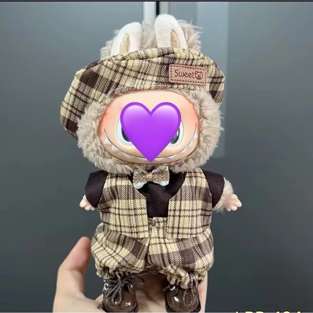 POP MART LABUBU Outfit The Monsters Plush
Doll Replacing Clothes Set No Doll